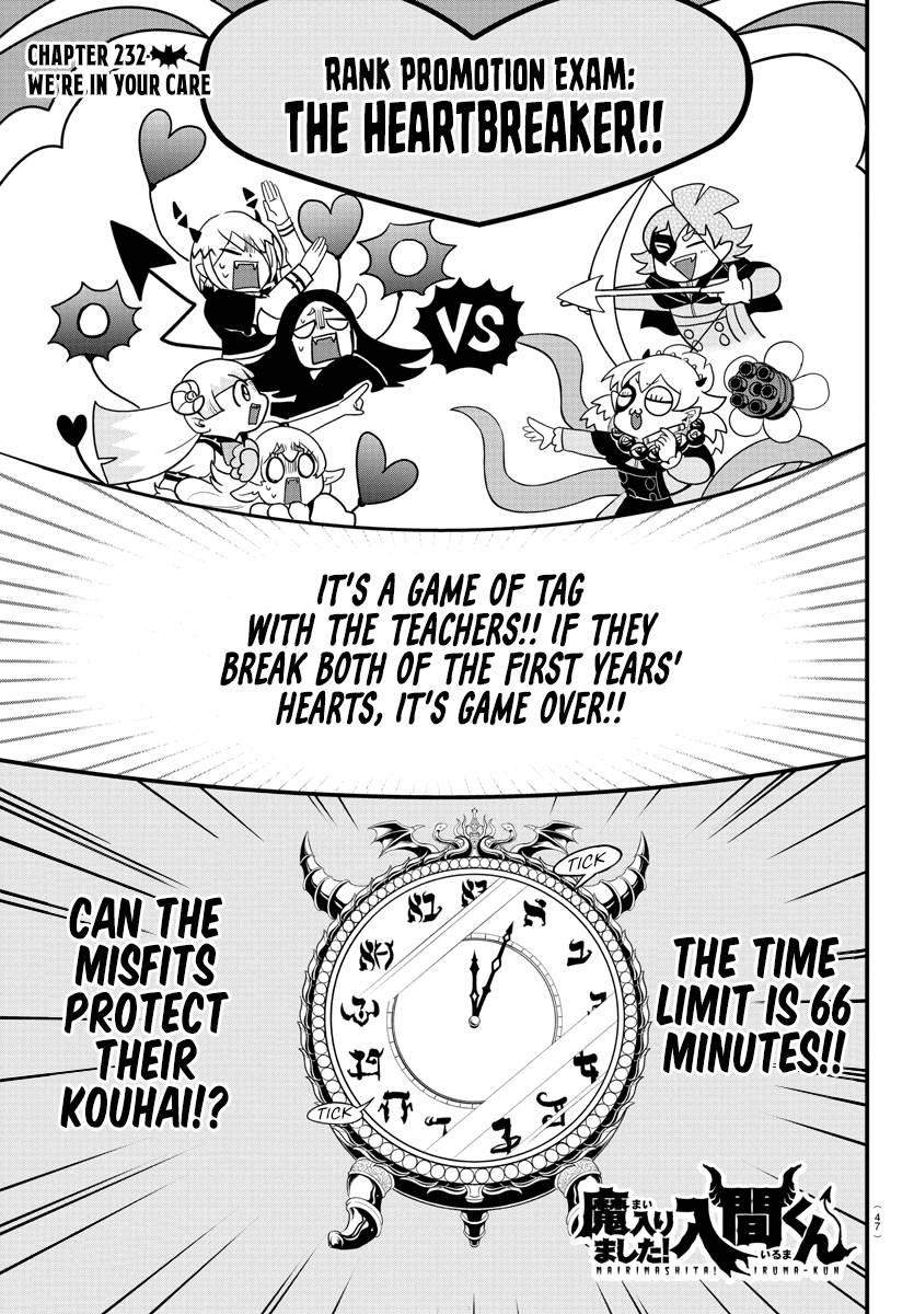 Welcome to Demon School! Iruma-kun, Chapter 232 image 01